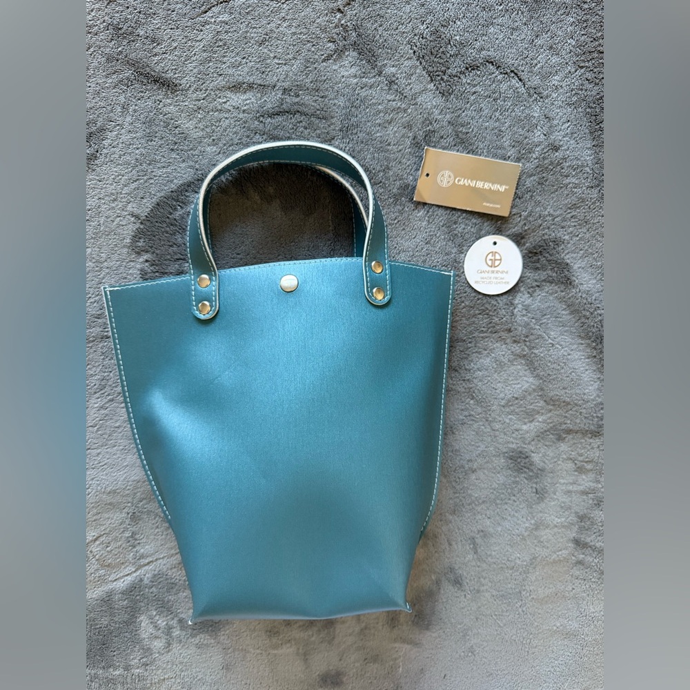Giani Bernini Turquoise mini Tote Bag